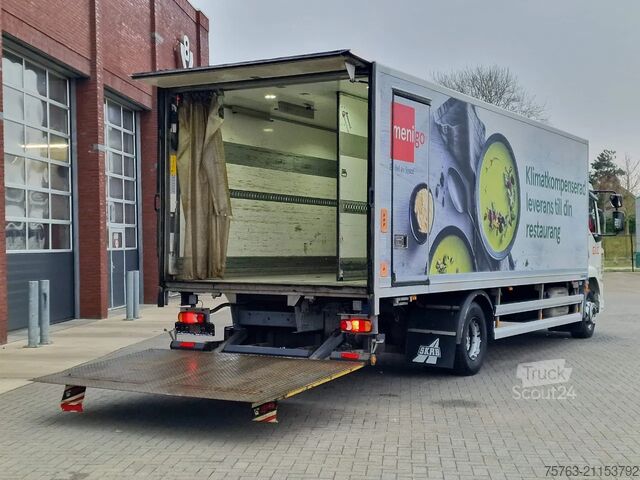 Gekoeld/bevroren transport DAF LF 16.260 4x2 Frigo Hultstein  - Zepro loadlift...