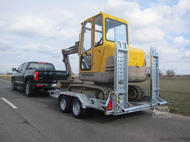 Remorque porte-engins Brian James Trailers Digger Plant 3500kg 2840kg Nutzlast sofort