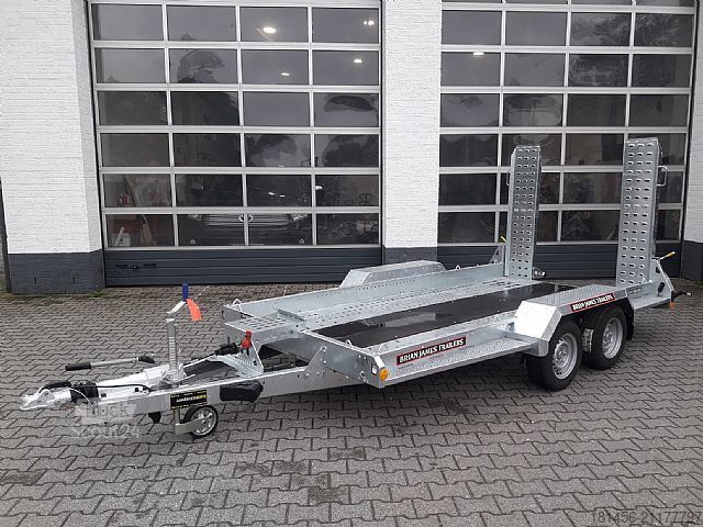 Remolques de construcción Brian James Trailers Digger Plant 370cm extralang 2770kg Nutzlast