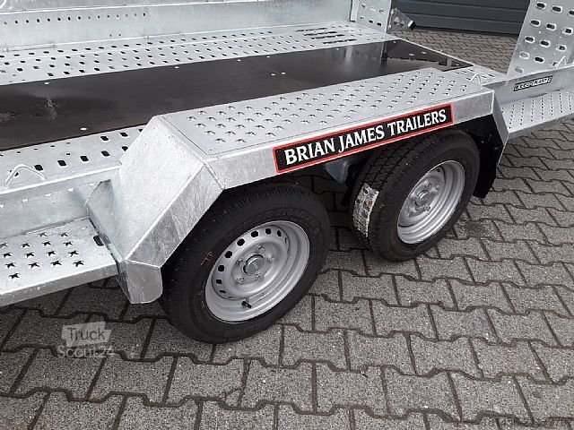 Remolques de construcción Brian James Trailers Digger Plant 370cm extralang 2770kg Nutzlast