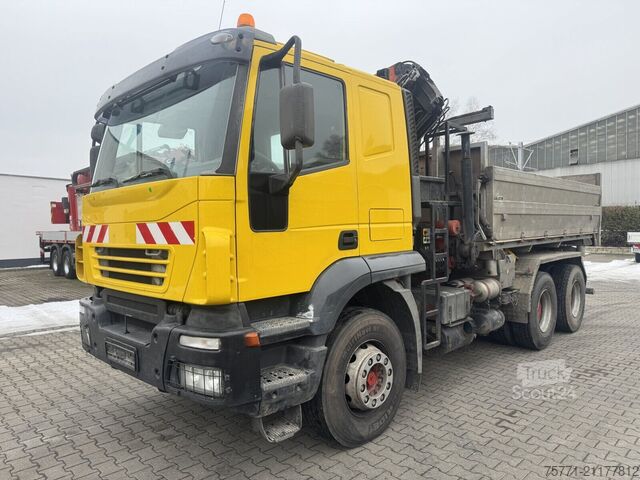 Savivartis IVECO STRALIS AT260T44 6x4 WYWROTKA Z HDS PALFINGER P...