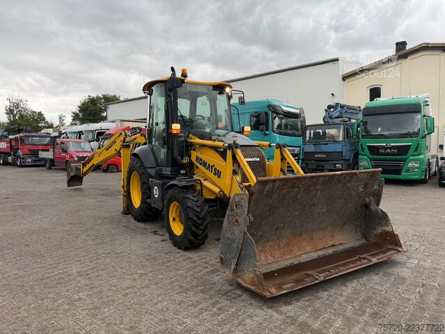 Traktorgrävare JCB WB 93R 4CX Plus 4x4 Klima Klappschaufel