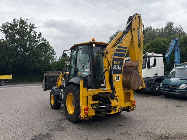 Traktorgrävare JCB WB 93R 4CX Plus 4x4 Klima Klappschaufel