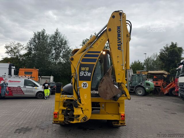 Traktorgrävare JCB WB 93R 4CX Plus 4x4 Klima Klappschaufel