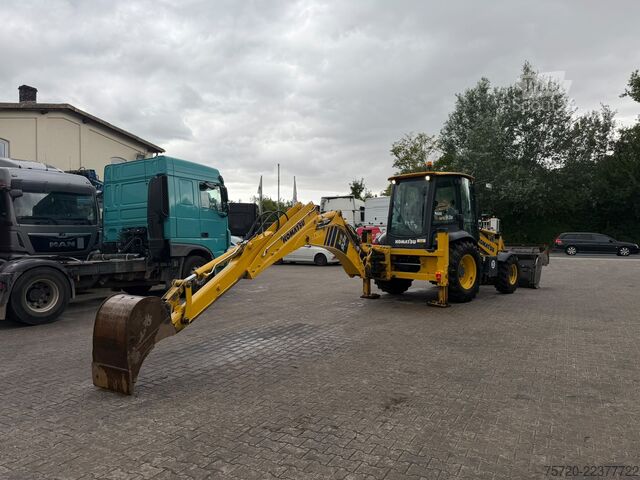 Traktorgrävare JCB WB 93R 4CX Plus 4x4 Klima Klappschaufel