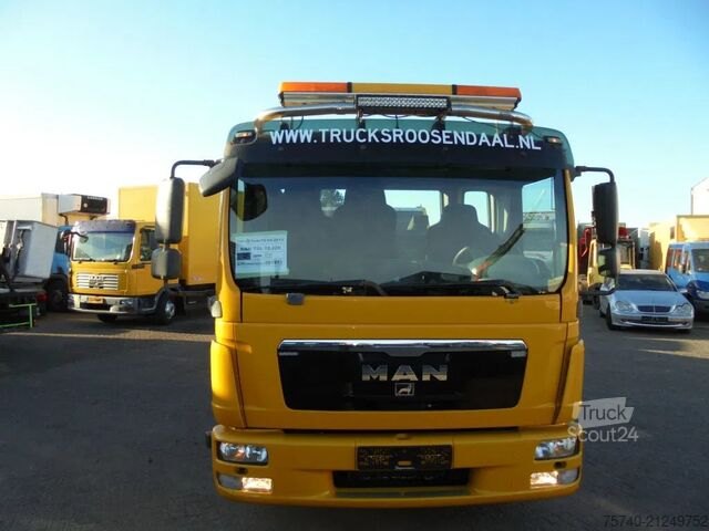 Car carrier van MAN TGL 12.220 + manual + full option+ BRIL + WINCH...