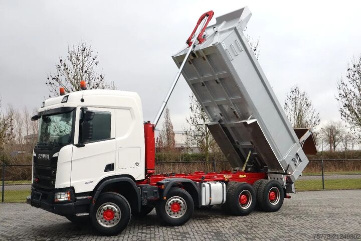 Pašizgāzējs Scania R580 V8 NGS XT | FULL STEEL | RETARDER | BIG AX...