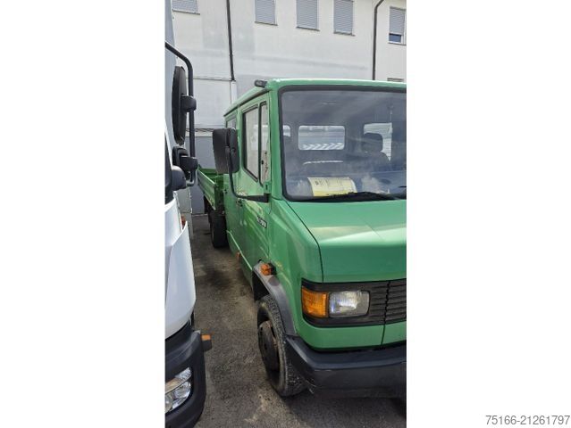 Fourgon benne basculante MERCEDES-BENZ 609 D K Doppelkabiner 6-Sitze Kipper MEILLER3-S.