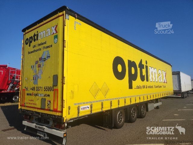 Semiremorcă deschisă cu prelată Schmitz Cargobull Curtainsider Mega Getränke