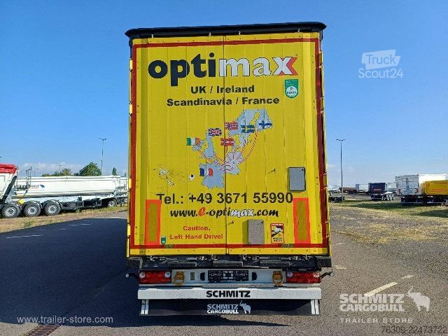 Semiremorcă deschisă cu prelată Schmitz Cargobull Curtainsider Mega Getränke