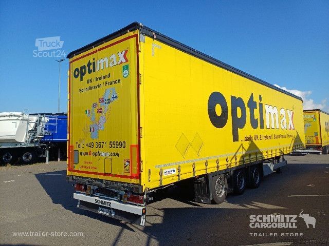 Semiremorcă deschisă cu prelată Schmitz Cargobull Curtainsider Mega Getränke