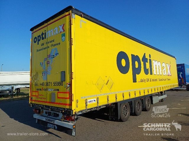 Semiremorcă deschisă cu prelată Schmitz Cargobull Curtainsider Mega Getränke