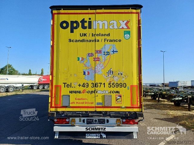 Semiremorcă deschisă cu prelată Schmitz Cargobull Curtainsider Mega Getränke