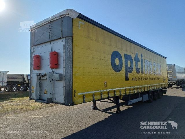 Semiremorcă deschisă cu prelată Schmitz Cargobull Curtainsider Mega Getränke