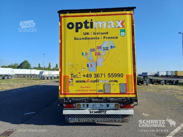 Semiremorcă deschisă cu prelată Schmitz Cargobull Curtainsider Mega Getränke