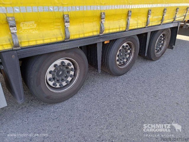 Semiremorcă deschisă cu prelată Schmitz Cargobull Curtainsider Mega Getränke