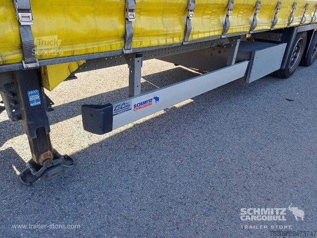 Semiremorcă deschisă cu prelată Schmitz Cargobull Curtainsider Mega Getränke