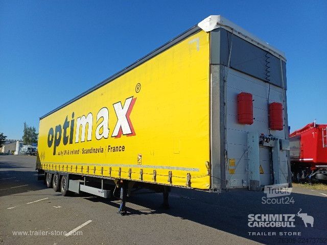 Semiremorcă deschisă cu prelată Schmitz Cargobull Curtainsider Mega Getränke