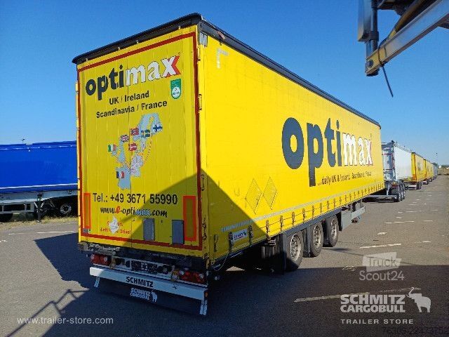 Semiremorcă deschisă cu prelată Schmitz Cargobull Curtainsider Mega Getränke