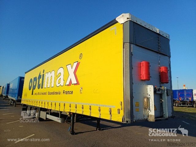 Semiremorcă deschisă cu prelată Schmitz Cargobull Curtainsider Mega Getränke