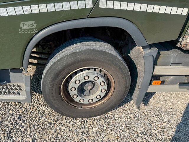Camião plataforma com lona VOLVO FH500 Pritsche Plane Edscha Autom.