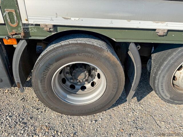 Camião plataforma com lona VOLVO FH500 Pritsche Plane Edscha Autom.