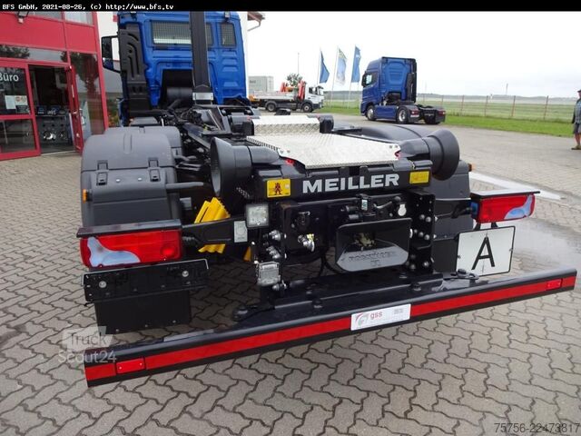 Tovornjak s kavljem za kontejnerje MAN TGS (TG3) 26.510 6x4H-4 BL CH Meiller, Hydrodriv
