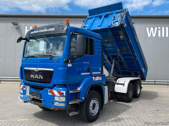 Kolmisivuinen kippiauto MAN TGS 26.400 EEV*Meiller*Automatik*Intarder*Klima