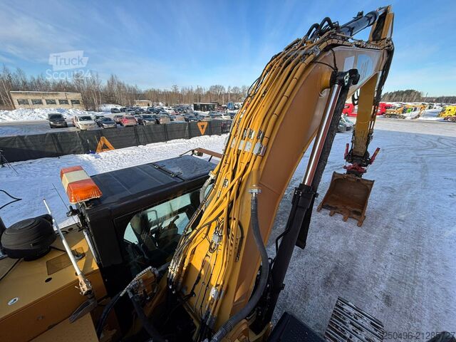 Crawler excavator Caterpillar 329 E 3 D / CENTRAL LUBRICATION / AC / AUXILIAR...