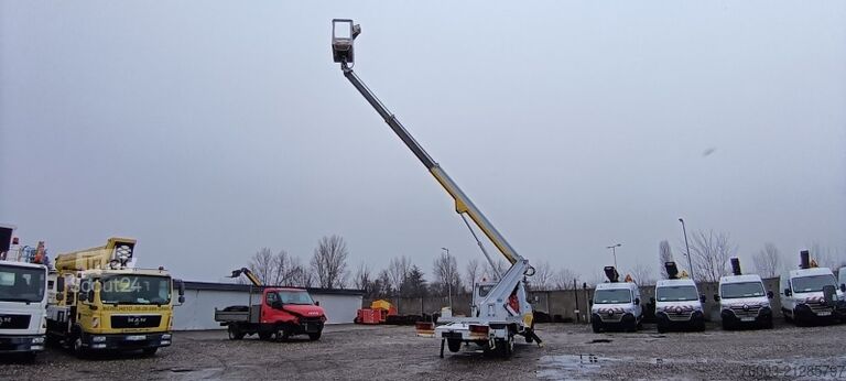 Dostavno vozilo s kesonom Mercedes-Benz Sprinter Multitel 180 ALU AF - 18 m