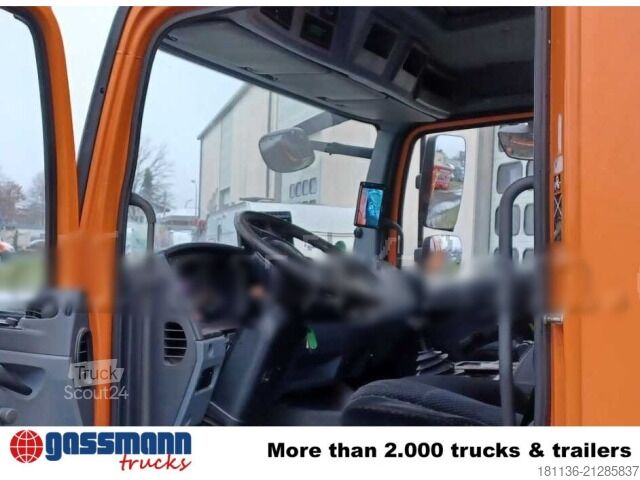 Camion benne Mercedes-Benz Atego 1224 4x2 Doka, EEV, Kran Palfinger PC2700 B,