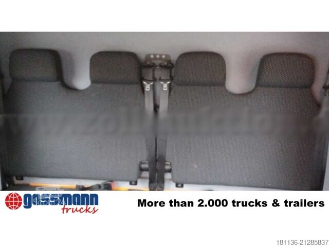 Camion benne Mercedes-Benz Atego 1224 4x2 Doka, EEV, Kran Palfinger PC2700 B,