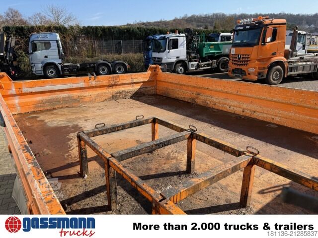 Kipper LKW Mercedes-Benz Atego 1224 4x2 Doka, EEV, Kran Palfinger PC2700 B,