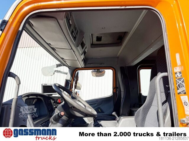 Kipper LKW Mercedes-Benz Atego 1224 4x2 Doka, EEV, Kran Palfinger PC2700 B,