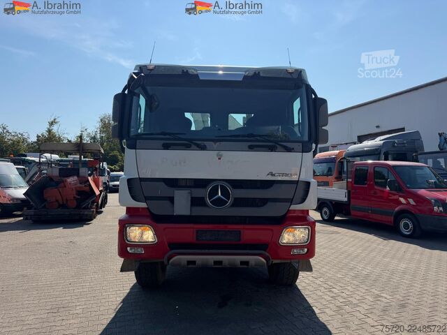 Macara montată pe camion Mercedes-Benz Actros 1846 Meiller MK76RS 4x4 Euro 5 Reatrder