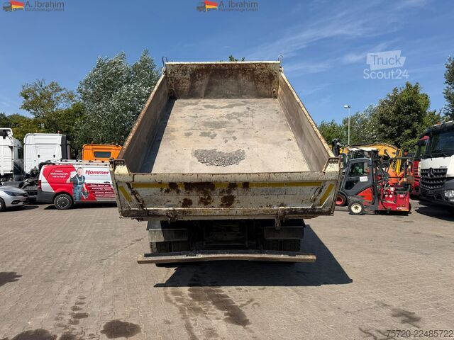 Macara montată pe camion Mercedes-Benz Actros 1846 Meiller MK76RS 4x4 Euro 5 Reatrder