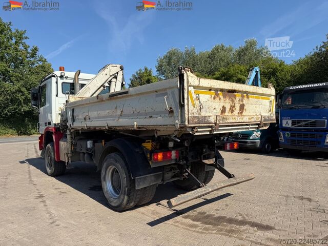 Macara montată pe camion Mercedes-Benz Actros 1846 Meiller MK76RS 4x4 Euro 5 Reatrder
