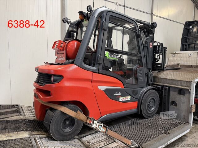 Front loader forklift Linde H 35 T 01