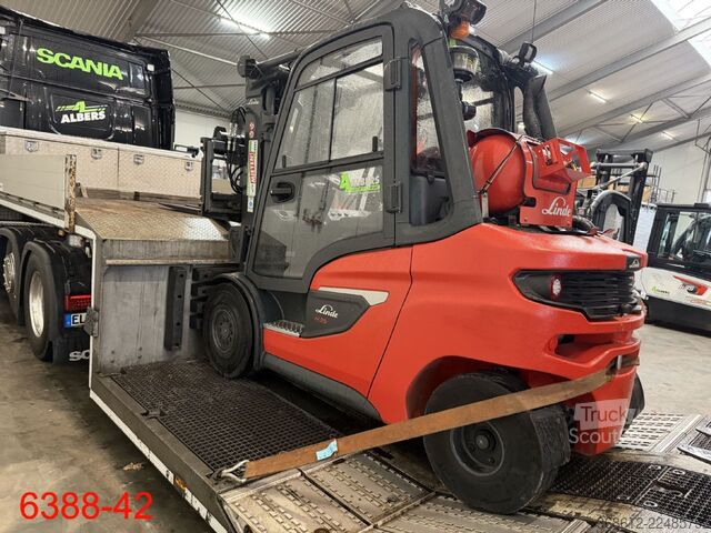 Front loader forklift Linde H 35 T 01