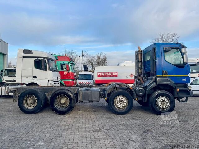 Schwerlast Renault Kerax 380 8x4 ,  PTO, full spring !!!