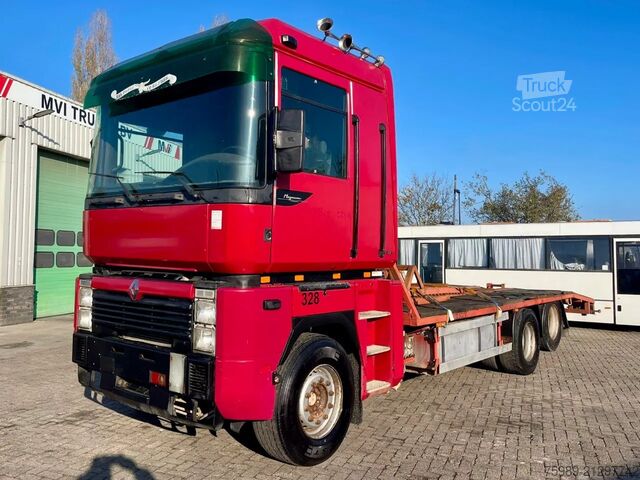 Furgon transport auto Renault Magnum 430 6x2,Manuel, MACK, TELMA, En excellen...