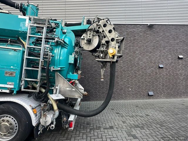 Zuigvoertuig Scania G480 LB 8X2 6MNA ZUIG/SPOEL COMBI MET WATERRECY...