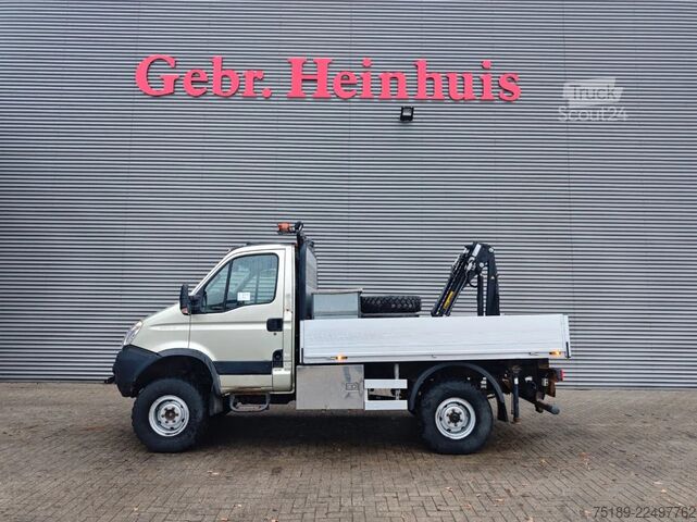 Nakladacia plošina Iveco Daily 55S17W 4x4 Hiab 022T Winch!