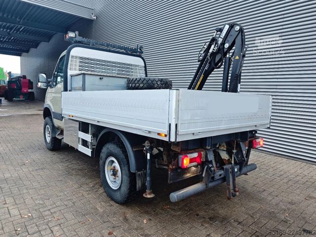 Nakladacia plošina Iveco Daily 55S17W 4x4 Hiab 022T Winch!
