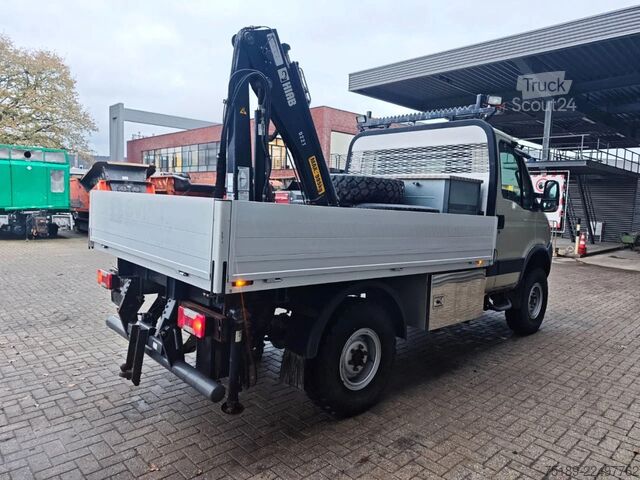 Nakladacia plošina Iveco Daily 55S17W 4x4 Hiab 022T Winch!