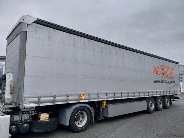 Otvorený náves s plachtou Schmitz Cargobull SCS 24/L-13.62 EB Liftachse