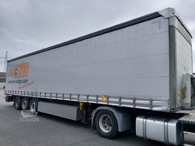 Otvorený náves s plachtou Schmitz Cargobull SCS 24/L-13.62 EB Liftachse