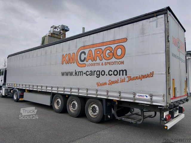 Otvorený náves s plachtou Schmitz Cargobull SCS 24/L-13.62 EB Liftachse