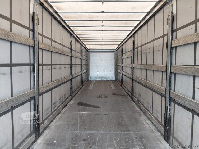 Otvorený náves s plachtou Schmitz Cargobull SCS 24/L-13.62 EB Liftachse