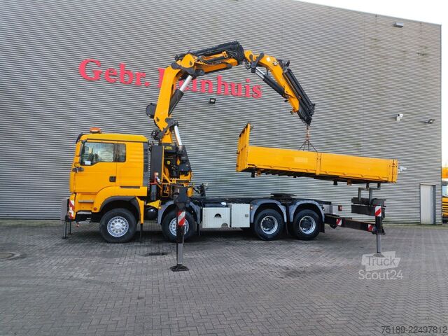 Krano sunkvežimis MAN TGA 41.480 8x6 Palfinger PK 72002